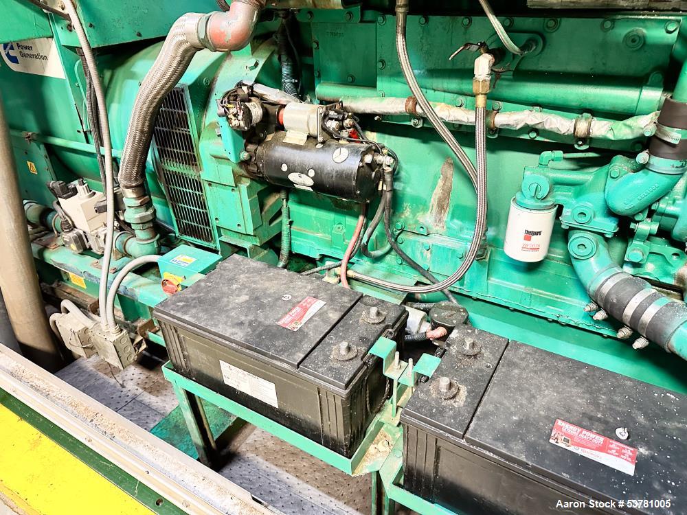 1.1 Megawatt Cummins Generator Set – Natural Gas, Stamford AVK, Complete Package